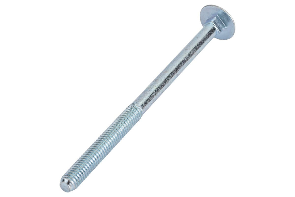 Болт М6х90 DIN 603 цинк (2шт) пакет ГОСКРЕП
