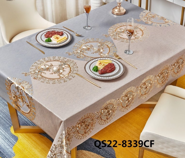 Клеенка Grace на тканевой основе 1,37(+-3)х20м QS-22-8339CF 109807