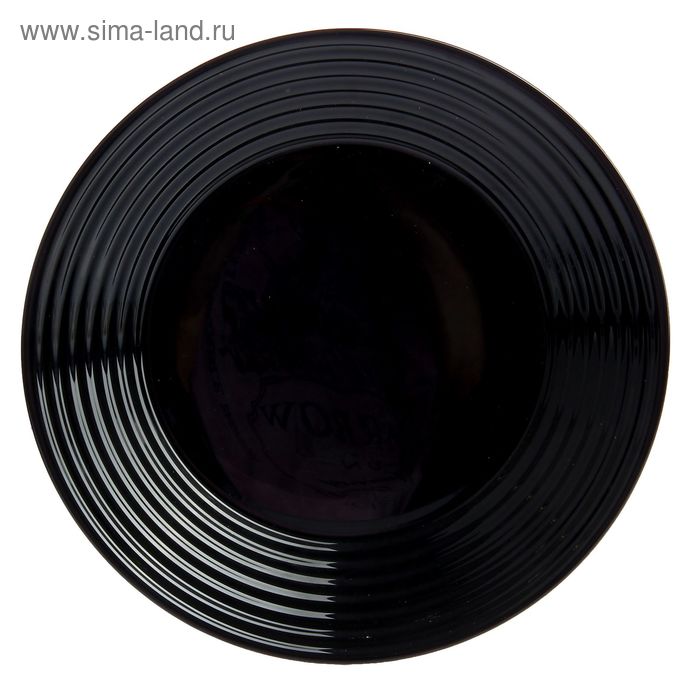 САЛАТНИК СТЕКЛ. HARENA BLACK 800МЛ 23,5СМ