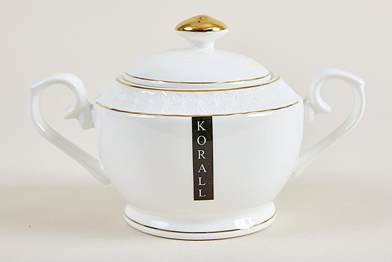 Сахарница керам. с ручками снежная королева круглая 500мл /cs933511-a/