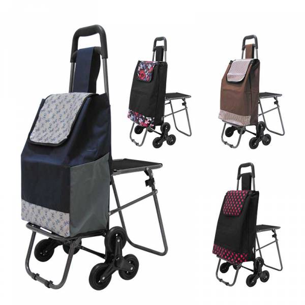 ТЕЛЕЖКА ХОЗ. С СУМКОЙ ЦВЕТ В АССОРТИМЕНТЕ 50КГ