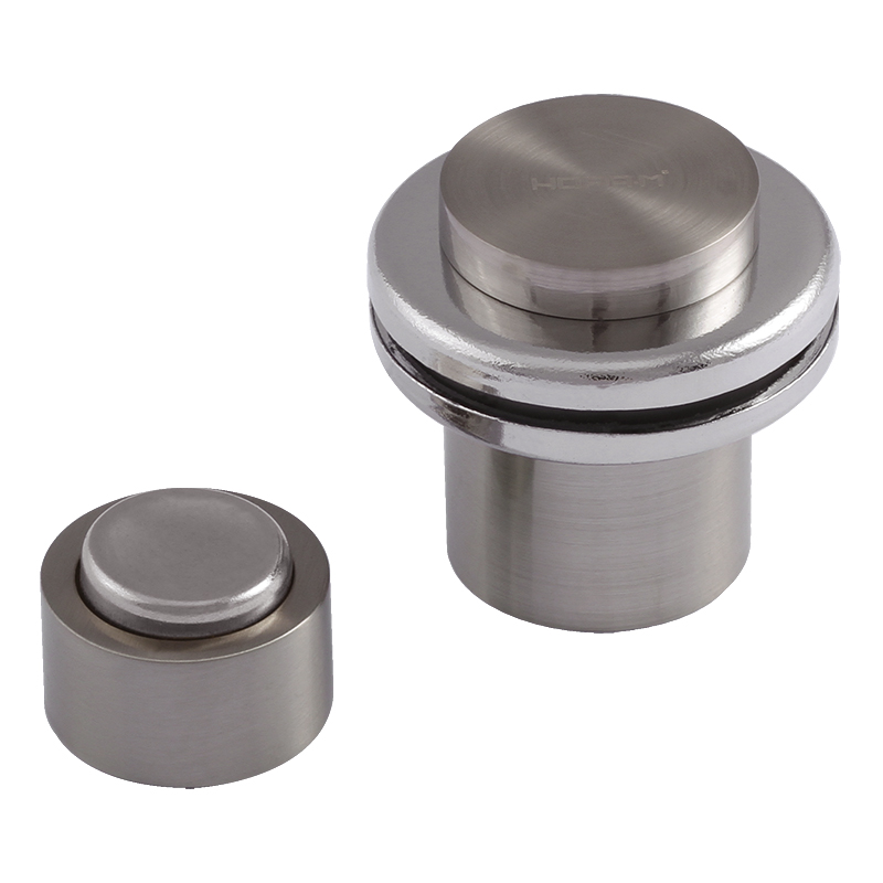 Ограничитель дверной магнитный НОРА-М модель 804 матовый никель