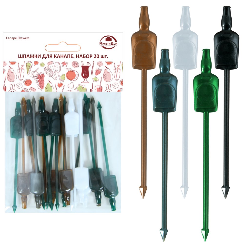 Шпажки для канапе Бар Лофт 20шт 90мм МТ76-189