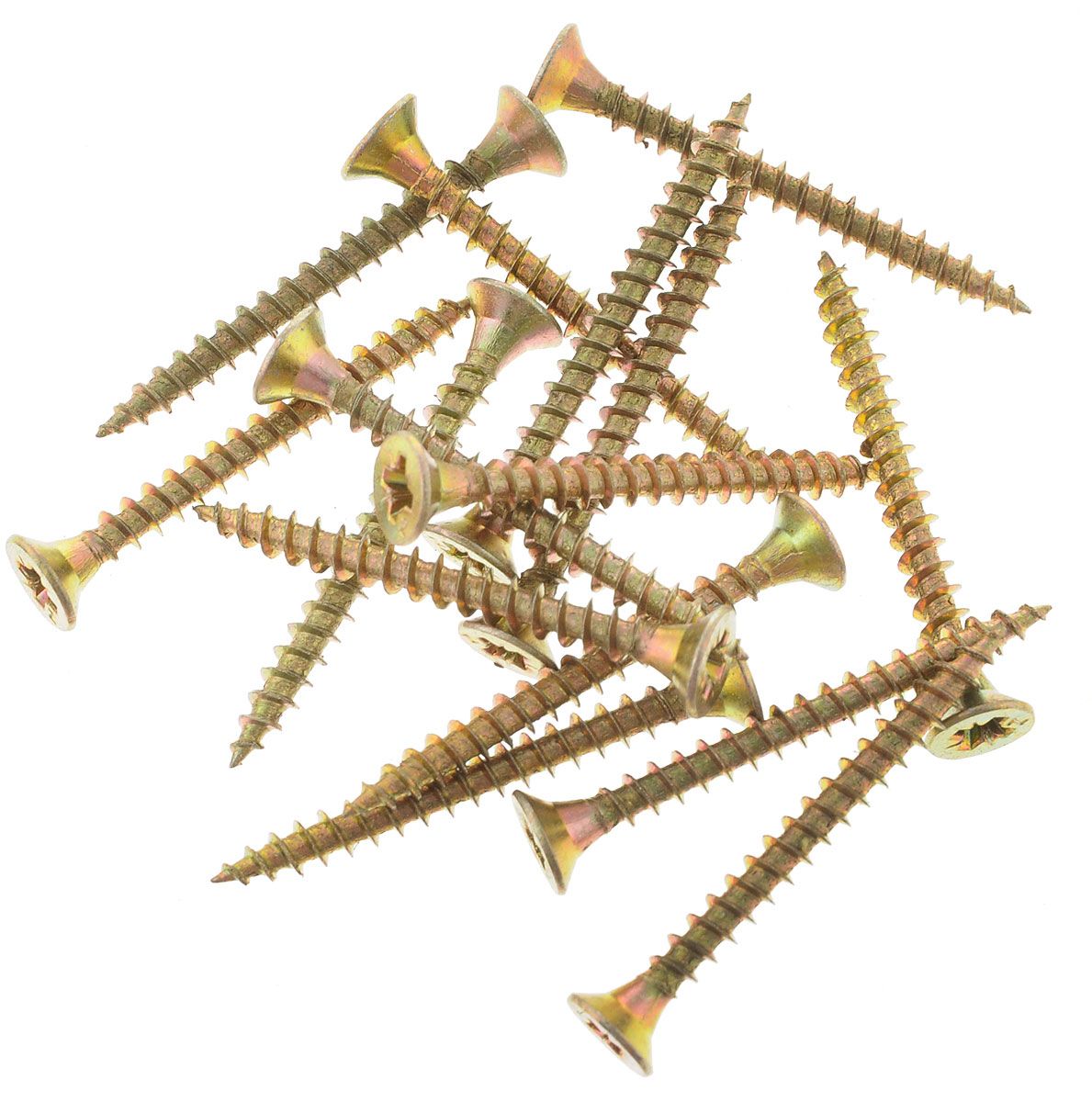 Саморез универсальный желтый 5,0х60 коробка (100шт) Стройметиз