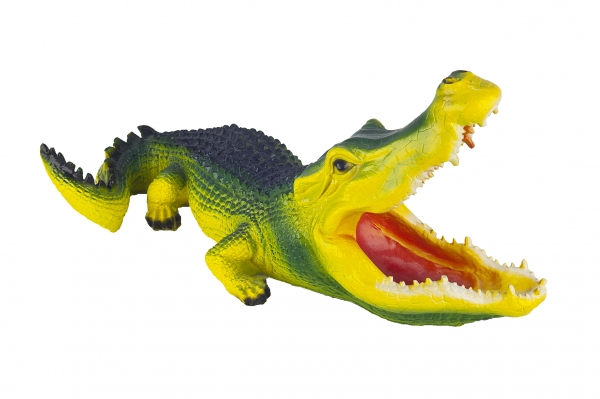 Фигура садовая гипс Крокодил средний 410х200мм 214