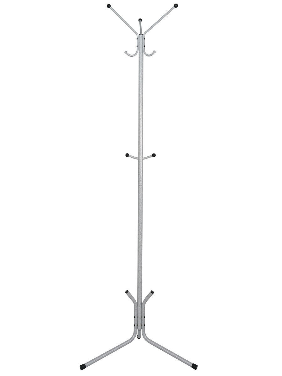Вешалка ЛУЧ 3 напольная белая ВНП 338 Б