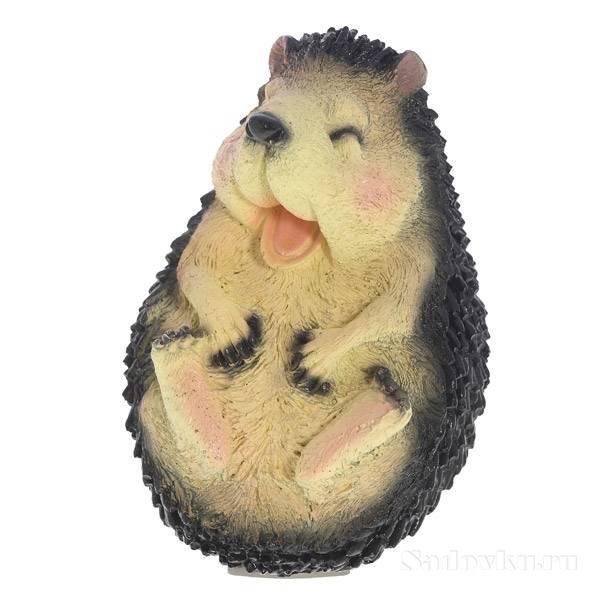 Фигура садовая гипс Еж - Хохотун 220*160мм 143