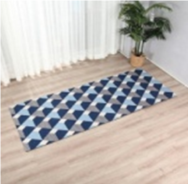 Дорожка резиновая 1х15м матовая B244-72