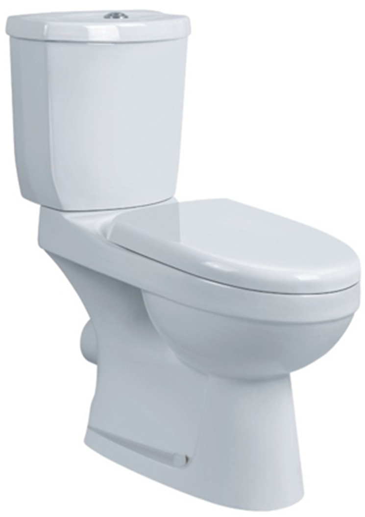 Унитаз-компакт ODEO 670х380х770мм OD31126DP (2 части)OD31126DP- купить в АПлайн