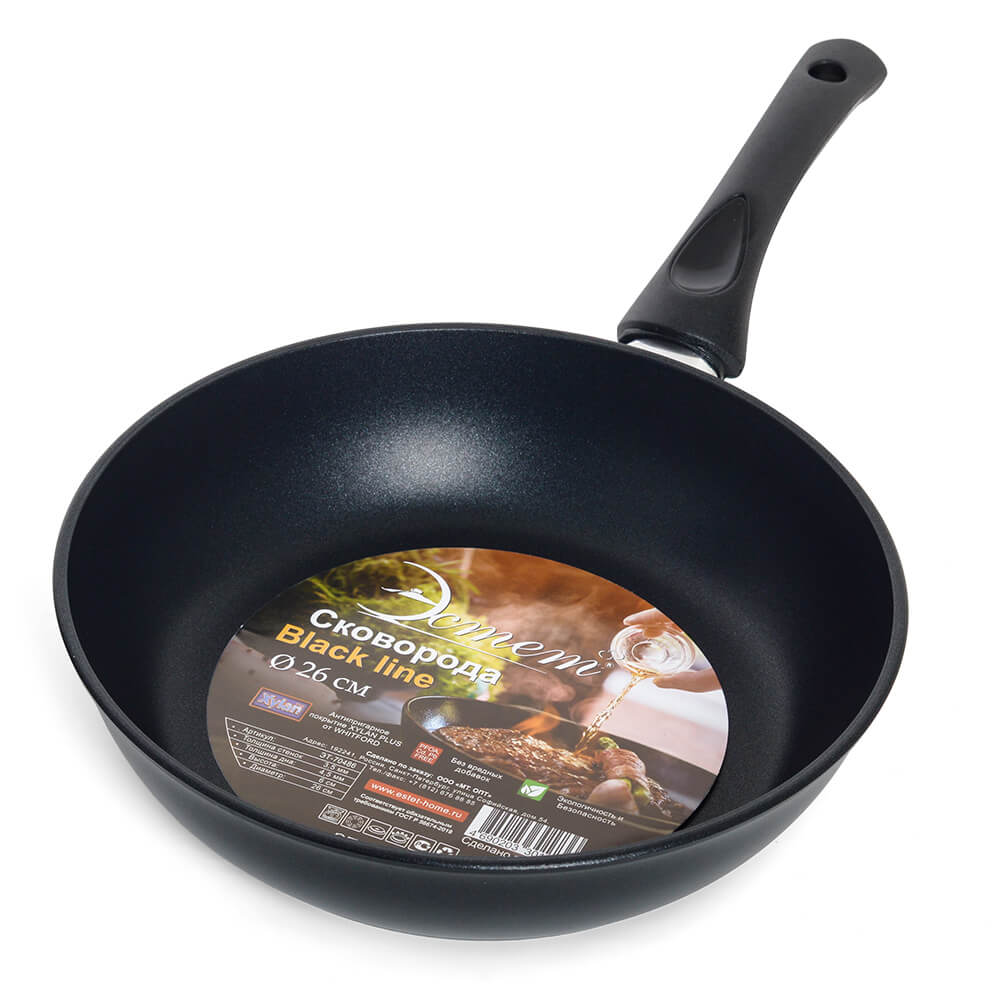 Сковорода алюм. Black line 26см ЭТ-70486