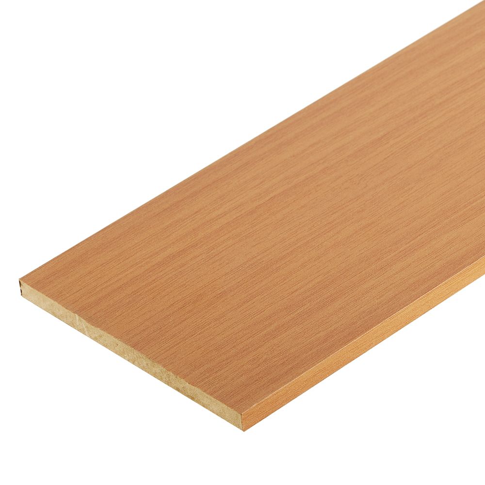 Доборная планка МДФ Миланский орех 120х8х2050, Финиш-пленка