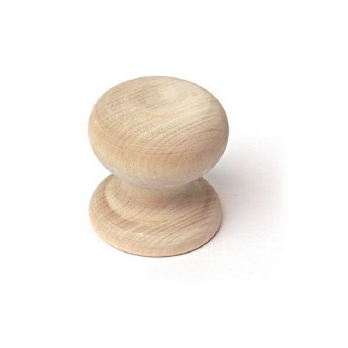 Ручка-кнопка деревянная банная лк (комплект)