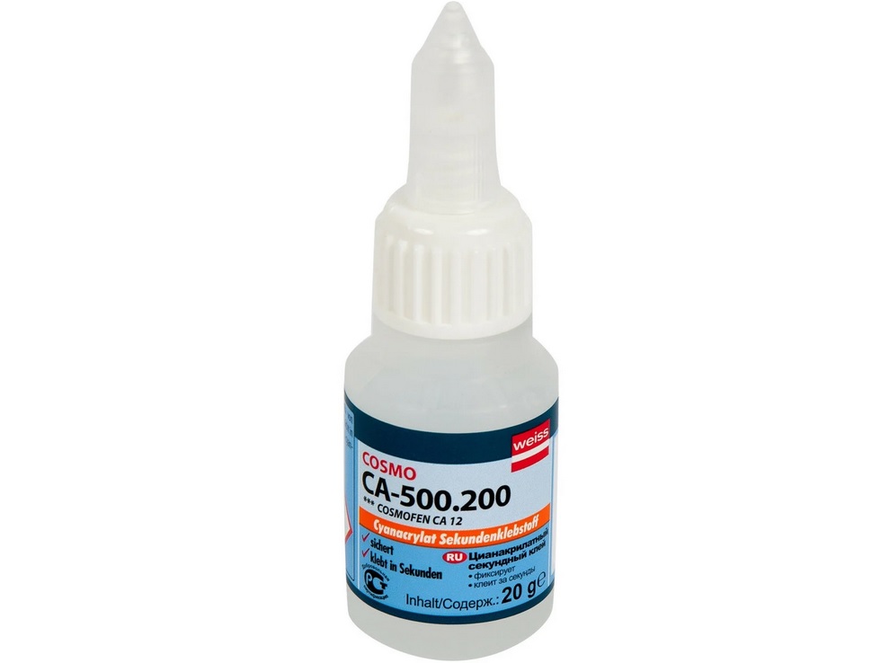 Клей секундный COSMOFEN CA 12 флакон 20грCA-500.200-(20)- купить в АПлайн