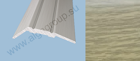 Порог-кант 0,9м 30х6мм П77.1, Дуб серый