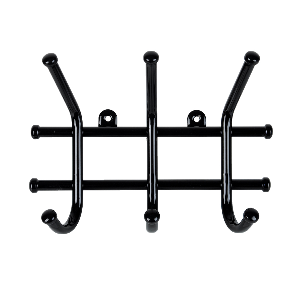 Вешалка металл. Норма 3 черная ВН 64 Ч