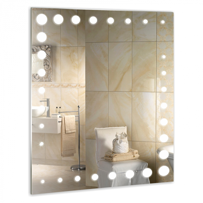 Зеркало MIXLINE "Шанель" 600х800 см светодиодная подсветка /387/