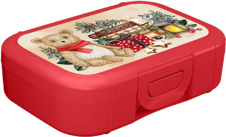 Ланч бокс пласт. Игрушки красный 0,85л Хомвер 223137206/03223137206/03- купить в АПлайн