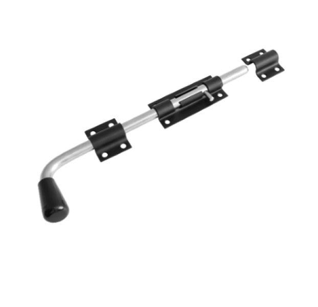 Засов гаражный Домарт ЗГ-350 черный ч807- купить в АПлайн