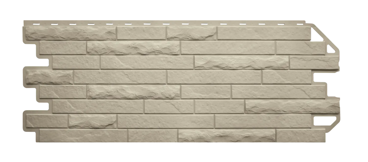 Фасадная панель "Альта Профиль" Кирпич Антик Эко кремовый 1,16х0,44м / 0,52м2