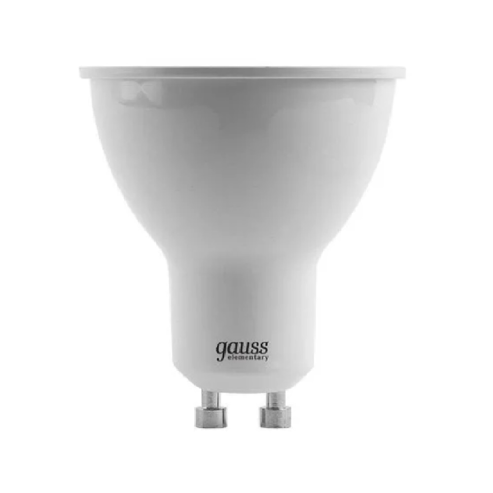 ЛАМПА СВЕТОДИОД. GU5.3 "GAUSS LED ELEMENTARY" MR16 11Вт БЕЛЫЙ СВЕТ 6500К АРТ.13531 /866/