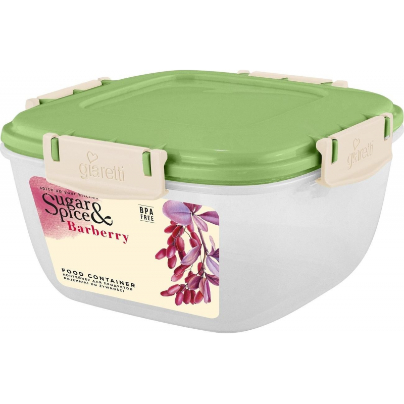 Контейнер для продуктов пласт. SUGAR&SPICE BARBERRY 1л фисташка SE224310050