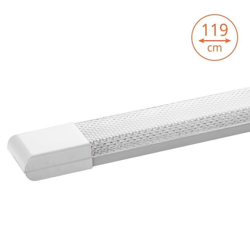 СВЕТИЛЬНИК СВЕТОДИОД. WOLTA ЛИНЕЙНЫЙ 36Вт ДЛИНА 1200мм  230В 6500К арт.WLFW36W05 (150)