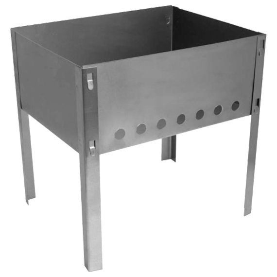 Мангал HOT POT 350х240х300мм сборно-разборный без шампуров 6153061530- купить в АПлайн