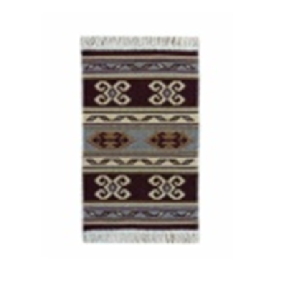 Коврик хлопковый Kilim Usak 60х90см коричневая вишня UK01 UK01 - купить в АПлайн