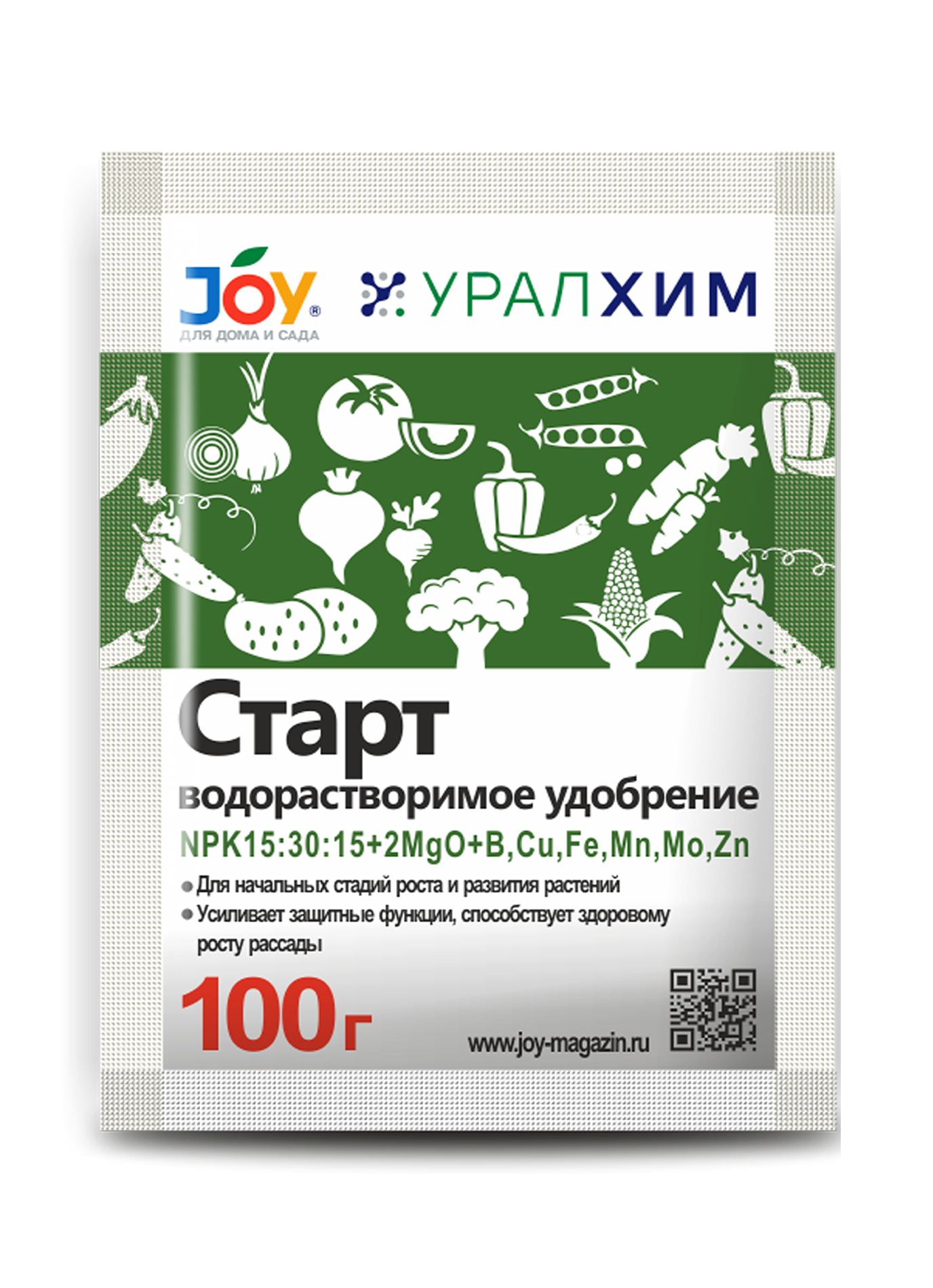 Удобрение JOY Старт водорастворимое минеральное 100г