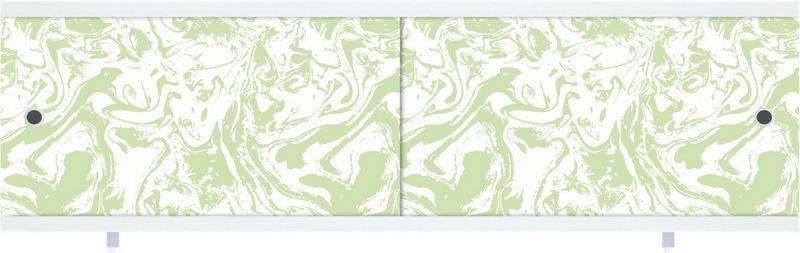 ЭКРАН Д/ВАНН МЕТАКАМ "ЗЕЛЕНЫЙ МРАМОР" 1,68М  (серия Кварт)