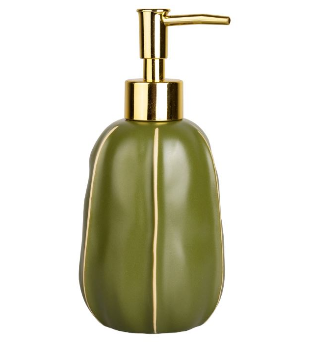 Дозатор для жидкого мыла "Агава" керамика 