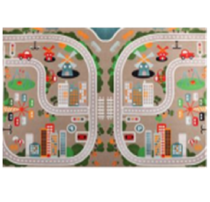 Дорожка из нетканного ПЭ 1,6х15м с 3D рисунком B146-161