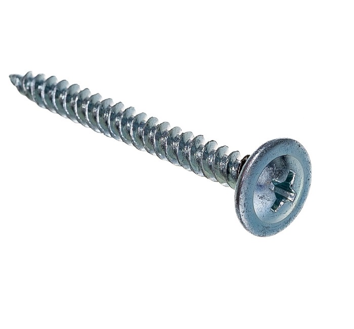 Саморез металл/металл острый 4,2х16 с прессшайбой контейнер (200шт) BISKREP