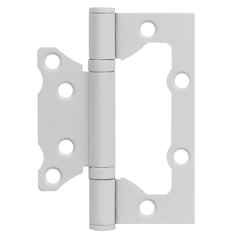 Петля накладная (бабочка) НОРА-М ISPARUS 800-4 100х75х2,5мм белый (2шт)