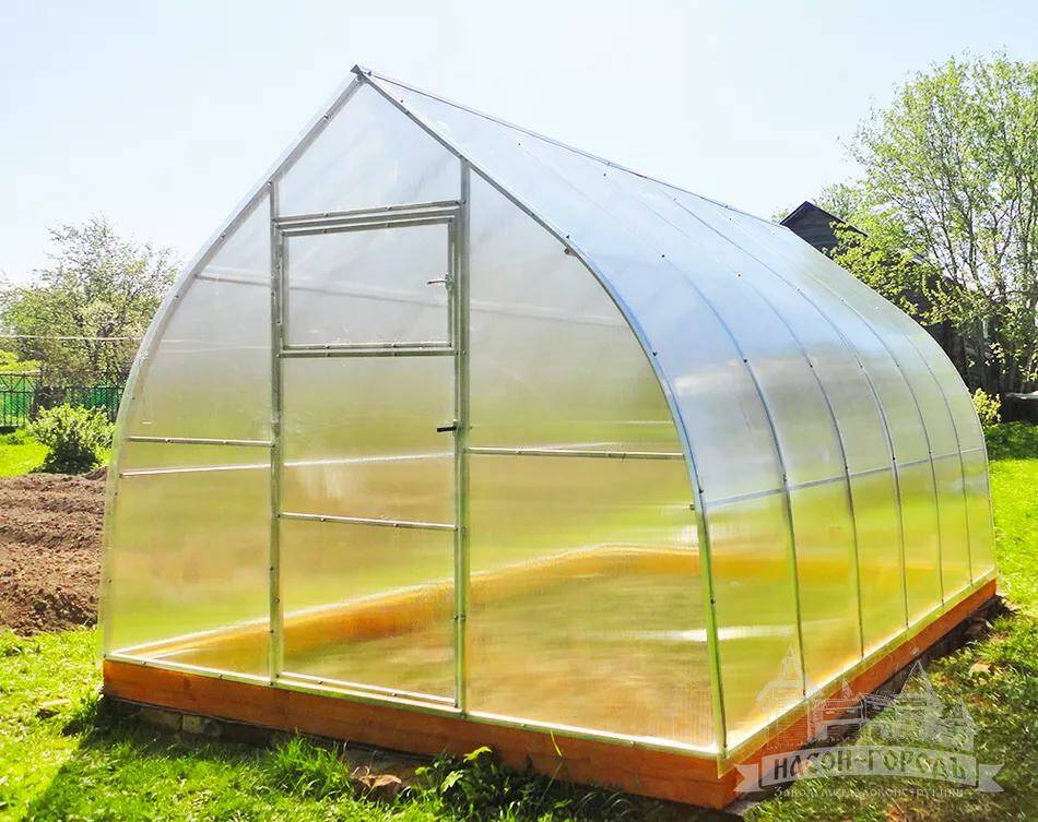 Каркас теплицы СТРЕЛКА 3.0 металл из оцинк.трубы 25х25мм 3х6м усиленная 007