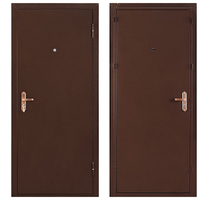 Дверь металлическая Профи ПРО BMD Металл / Металл Антик медь 2060х960-R правая2060-960-R- купить в АПлайн