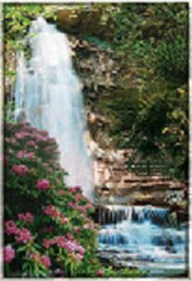 Фотообои  "Горный поток" 4л. 134х196 /011022