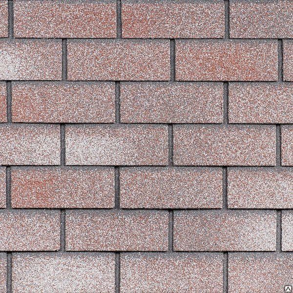 Плитка фасадная "ТехноНИКОЛЬ" HAUBERK Кирпич Мраморный 1х0,25м / упаковка - 2 кв.м