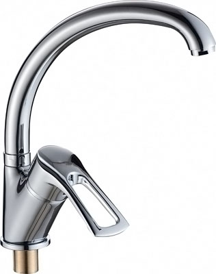 Смеситель для кухни GOTA ROCIO AVILAс высоким изливом, шар.креп.гайка G262410 D40   1/10