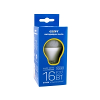 ЛАМПА СВЕТОДИОД. Е27 "СТАРТ" LEDGLS 16W30 ТЕПЛЫЙ СВЕТ /068/ - 09449 - купить в АПлайн