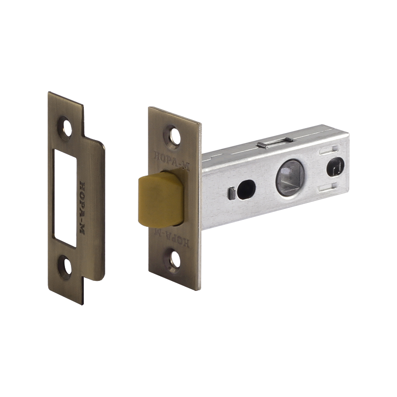 Защелка дверная НОРА-М С-45П (пластиковый ригель) старая бронза - 15468 - купить в АПлайн