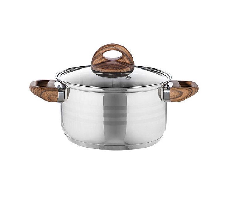 Кастрюля нерж. FORESTA 2,5л с крышкой 106801