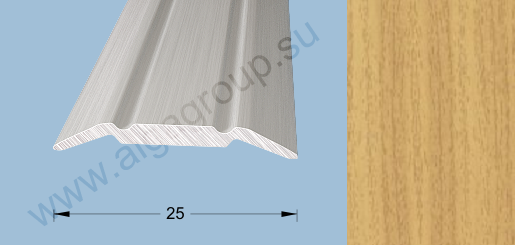 Порог-стык 0,9м 25мм П28.13, Ольха