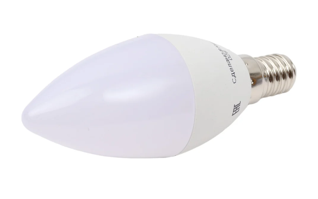 Лампа светодиод. Е14 "Онлайт" C37 12Вт 4000К дневной свет свеча OLL-C37-12-230-4K-E14-FR 9005590055- купить в АПлайн