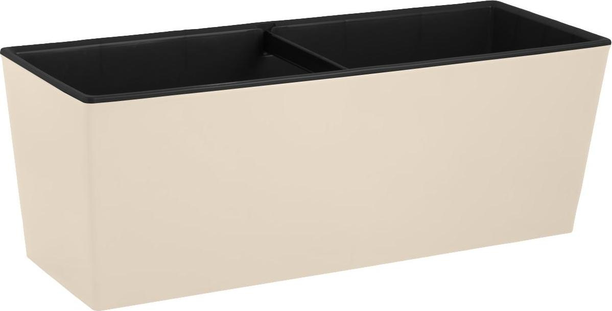 Ящик балконный пласт. InGreen London Cube 40см с дренажной вставкой  IG780510026IG780510006- купить в АПлайн