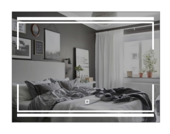 Зеркало SANTREK HOME "СИРИУС премиум" 600х800мм с LED подсветкой