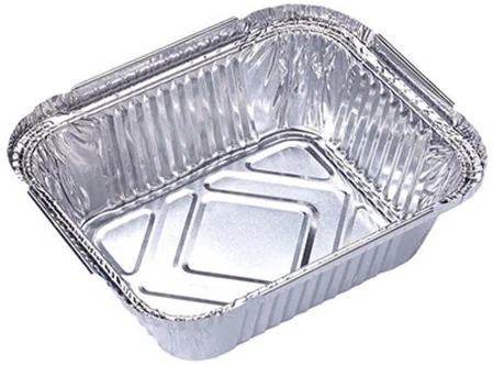 Форма для выпечки алюм. LAMINA 15х12х4,7см прямоугольная, одноразовая 6049