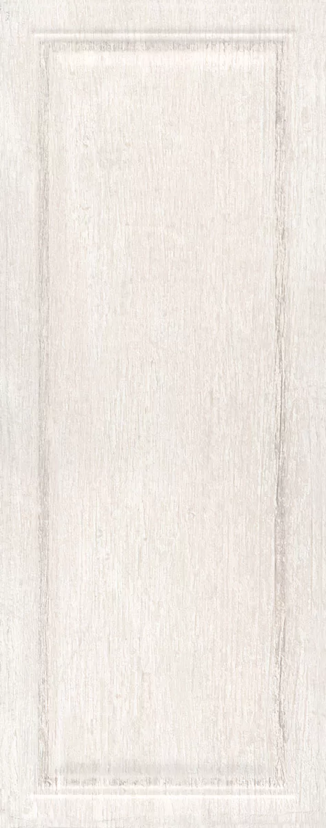 Плитка облицовочная Кантри Шик белый панель матовый 7191 20x50см