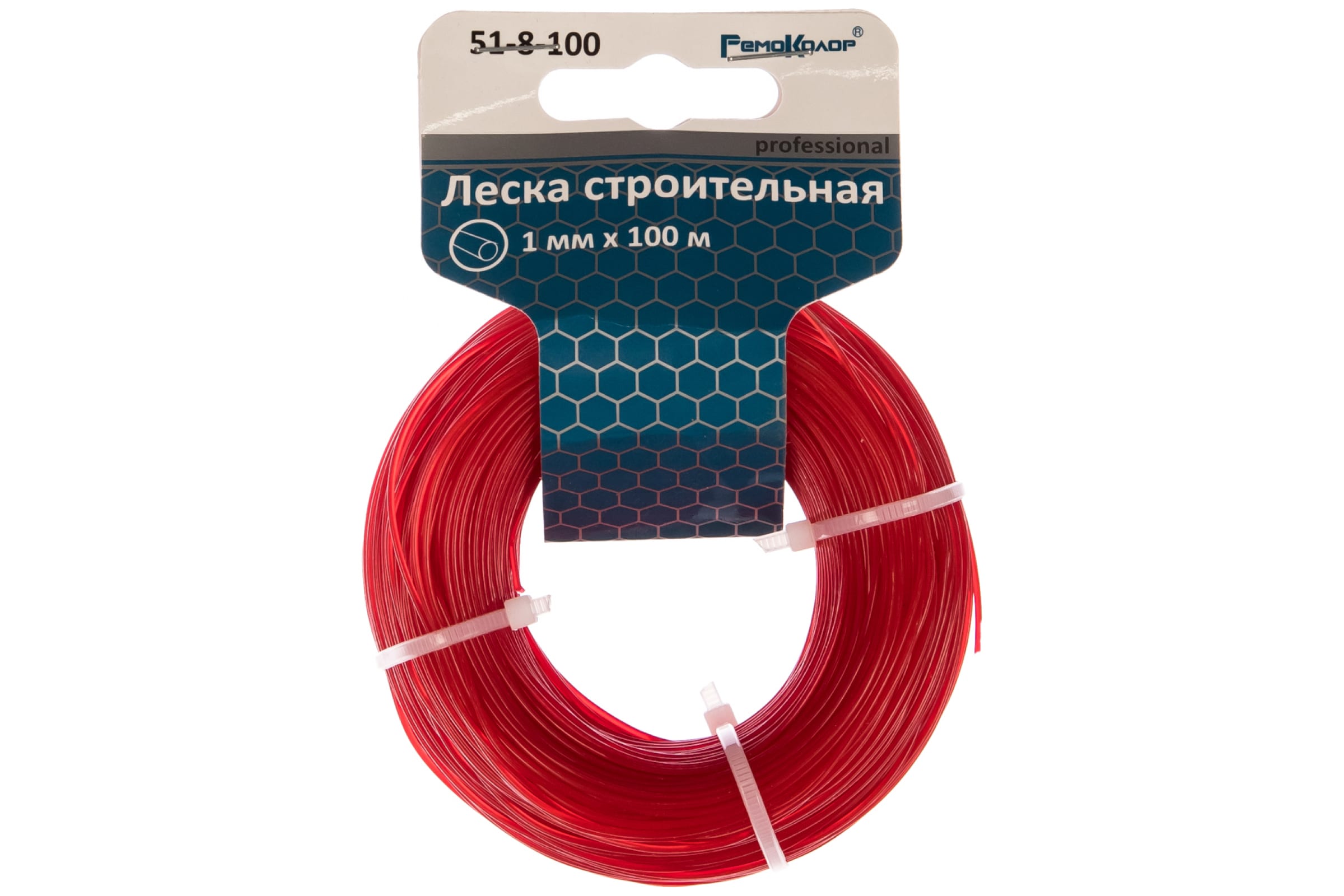Леска строительная 1мм*100м 51-8-100 Yard/Ремоколор51-8-100- купить в АПлайн
