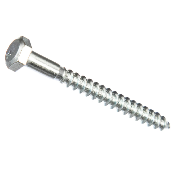 Шуруп "Глухарь" DIN 571 (болт сантехнический) 6х100 пакет (2шт) БИСКРЕП2-00750- купить в АПлайн